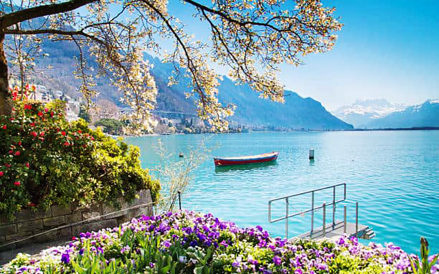 Vẻ đẹp đầy lãng mạn của hồ Geneva